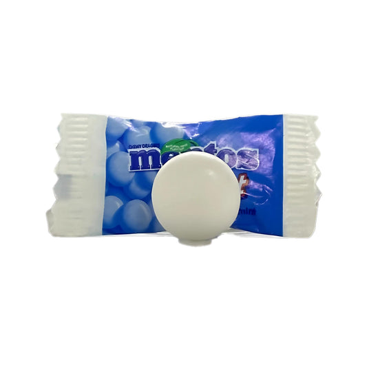 50 x Mentos Mint Individually Wrapped Chewy Pillow Sweets by Espresso Yourself – Portion Mints Bulk Sweets, Perfect for Catering, Multipack Sweets, Office, Travel & Events